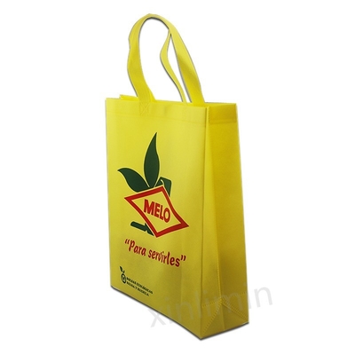 Bottega commerciale non tessuta con logo in disegno personalizzato e materiale laminato in PP