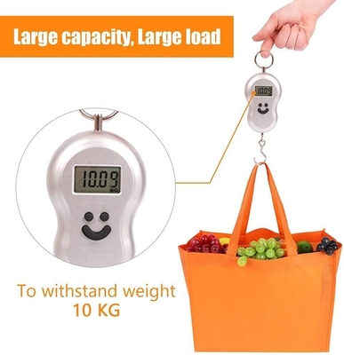 Portable Non Woven Recyclable Shopping Tote Bags Custom Make Logo stampato