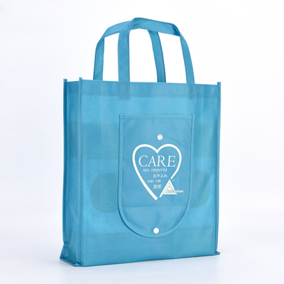 Borse da shopping pieghevoli non tessute per viaggi e ecologiche