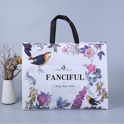 Borsa per acquisti pieghevole non tessuta con portabile con logo