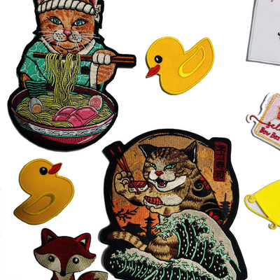 Patch ricamati su misura per abbigliamento