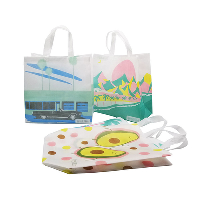 Sacchetto da shopping non tessuto Sacchetto da spesa con materiale ecologico e colore personalizzato