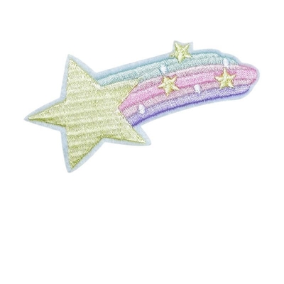 Patch di ricamo su ferro personalizzato Patch ricamati a chenille Patch ricamati a tessuto 3D Tipo tela