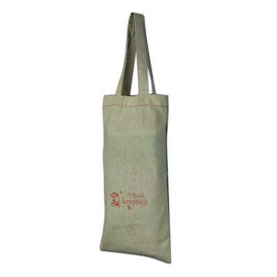 30*40*10cm Borsa di cotone organico con corda di trazione