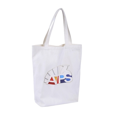 30*40*10cm Borsa di cotone organico con corda di trazione