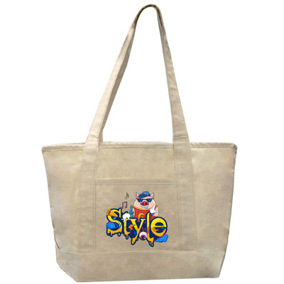 Logo personalizzato Borsa di cotone organico Tote Borsa di tela di cotone riciclata Borsa a corda