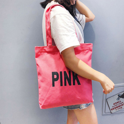 Eco-friendly riutilizzabile donne tela borsa di cotone personalizzato stampato Tote organico per alimentari