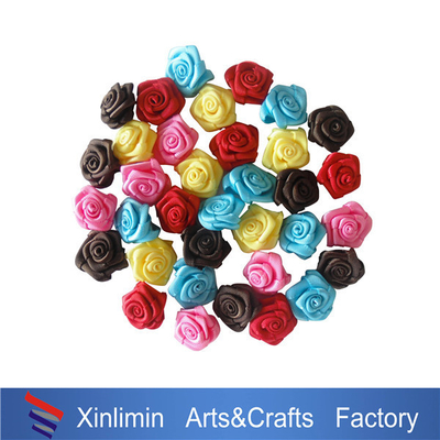 Decorazione dei capelli di colore cravatta natalizia 100% poliestere nastri mini archi per bottiglie di vino