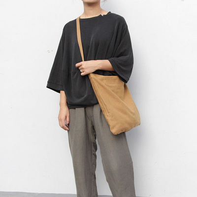 Promozione Donne Naturale di cotone durevole Canvas Acquisti Borsa Tote Per Commercio Acquisti