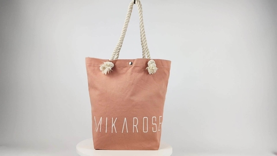 Supermercato Borsa di carta stampata su misura per le imprese e per lo shopping con un design semplice