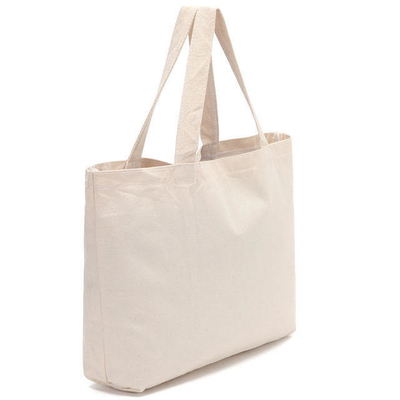 Acquisti di cotone al 100% Logo stampato su misura Pallade Canvas Tote Bag per acquisti commerciali