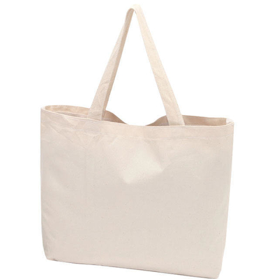 Acquisti di cotone al 100% Logo stampato su misura Pallade Canvas Tote Bag per acquisti commerciali