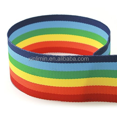 Moda e utile Satin Grosgrain Moire Ribbon stampato per il marchio personalizzato