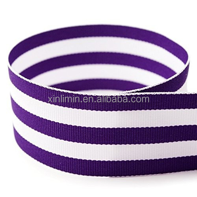Moda e utile Satin Grosgrain Moire Ribbon stampato per il marchio personalizzato