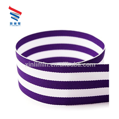 1-1/2&quot; Larghezza Stampato su misura a doppia faccia a strisce Elastico Nastro Grosso per rotolo