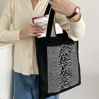 Borsa da bagno in tela Casual Big Shoulder per lo shopping alla moda