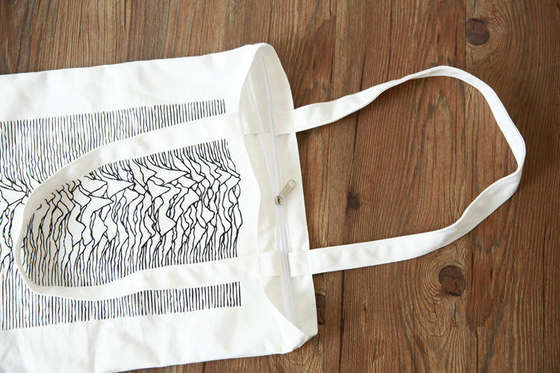 Borsa da bagno in tela Casual Big Shoulder per lo shopping alla moda