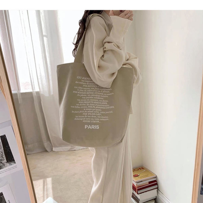 Borsa da shopping portatile a spalla singola con servizio OEM e colori Pantone