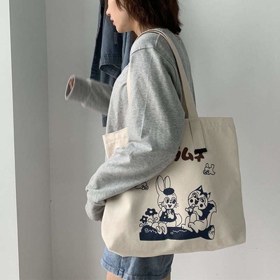 Borsa da spesa in cotone su misura e eco-compatibile