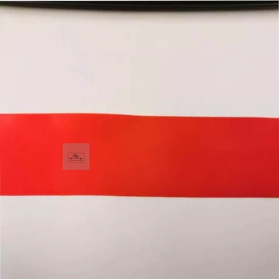 1 pollice nastri satinati personalizzati stampa di logo colorato con ornamento in foglio d'oro