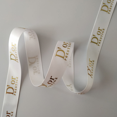 OEM accettato per la confezione di regali con nastri di poliestere in satin stampati in 3D