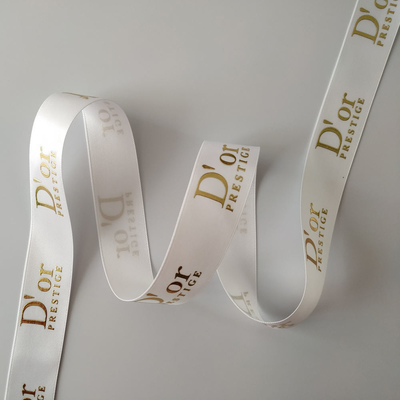 OEM accettato per la confezione di regali con nastri di poliestere in satin stampati in 3D