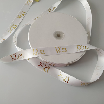 OEM accettato per la confezione di regali con nastri di poliestere in satin stampati in 3D