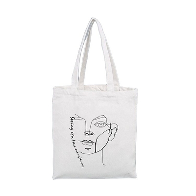 Colori personalizzati per la vendita di alimentari riciclati Canvas Calico Tote Bag
