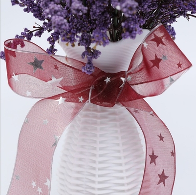 Nastro di seta OEM Nastro di matrimonio personalizzato 100% poliestere