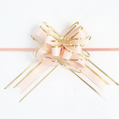 Rivestimento a nastro di fiori per il matrimonio, il compleanno, il Natale, l'anno, accetta ordini OEM