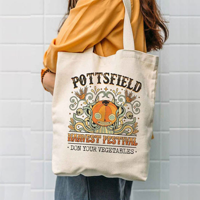Logo personalizzato Large Organic Cotton Canvas Grocery Shopping Tote Bag per OEM/ODM