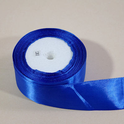 Imballaggio regalo di Natale Blu 100% poliestere nastro grosso con e stile faccia singola