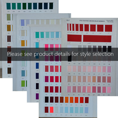 Stampa personalizzata di lusso di marca personalizzata San Valentino Merry Christmas Gift Ribbon With Logo