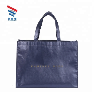 Borsa di tessuto non tessuto con angolo rotondo e stampa del logo su misura