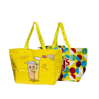 Borsa di tessuto per la stampa a colori in plastica composita in pelle di serpente ecocompatibile per le esigenze dei clienti