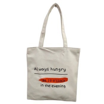 Colore personalizzato Cartone animato eco-compatibile Moda Stampato Borsa Tote per le donne
