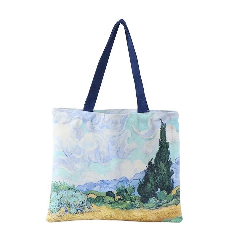 Logo personalizzato stampato borsa di gomma sublimazione riciclabile riutilizzabile per negozi