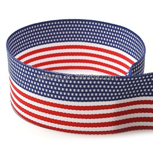 Moda e utile Satin Grosgrain Moire Ribbon stampato per il marchio personalizzato