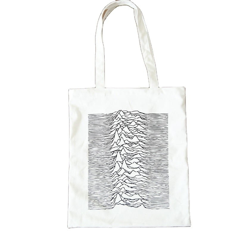 Borsa da bagno in tela Casual Big Shoulder per lo shopping alla moda