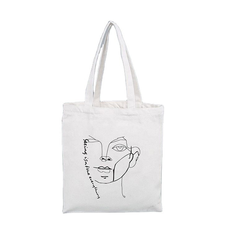 Colori personalizzati per la vendita di alimentari riciclati Canvas Calico Tote Bag